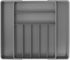 Simple Houseware Expandable Flatware Organizer - Grey Kitchen Drawer