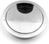 Jetland Desk Grommet for Wire Organizer - Brushed Silver, Fits 2" Hole, GBS53 (2-Pack)
