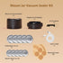 Fully Automatic Mason Jar Vacuum Sealer Kit, Electric Jar Vacuum Sealer for Canned Foods, Must-Have for Pantry Canning