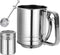Flour Sifter Stainless Steel, 3 Cup Sifter for Baking, 3 in 1 with Powdered Sugar Shaker Duster