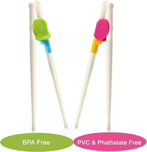 PandaEar Kids Training Chopsticks, 2 Pack for Children and Adults