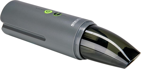 Genesis GLVC08B 8V Compact Rechargeable Vacuum and Inflator with Dust Brush, Inflator Nozzle, 2.0 Ah Battery, Charger,