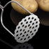 2 Pack Potato Masher, Sopito Stainless Steel Integrated Kitchen Tool Food Masher for Potatoes, Vegetables, Berries