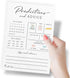 Mommy 30 Printed Party Baby Predictions & Advice Cards for New Parents Baby Shower Game, Wishes for & Daddy, Gender