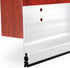 Door Metal Kick Plate, Draft Stopper 42 inches, Aluminum Mouse Blocker with Rubber Sweep Seal for Drafty Cover