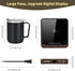 VOBAGA Mug Warmer & Mug Set, Electric Coffee Cup Warmer with Timer Settings and 15oz Cup
