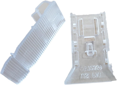 Graber Springs - Pull Cord Control Valance Clip for Horizontal Wood Blinds (6 Pack)