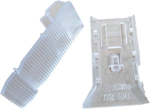 Graber Springs - Pull Cord Control Valance Clip for Horizontal Wood Blinds (6 Pack)