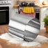 Adjustable Extra High Cake Ring - 15cm Stainless Steel Baking Ring with Precise Scaling
