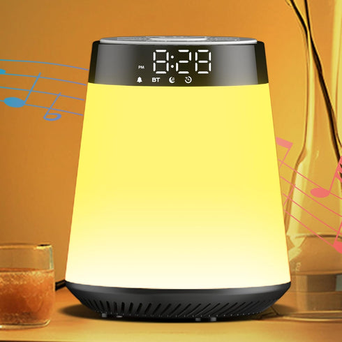 AGQQ Sunrise Alarm Clock with Wake Up Light & White Noise Machine -