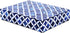 Handmade Star Pattern Decorative Box by Handicrafts Home - Blue White, 6x8x1.5, Multipurpose Gift, Storage Organizer,