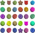 DanziX 4 Pack Flower Shape Silicone Molds, Chocolate Candy Mold for Wedding, Festival, Parties, DIY Enthusiasts - 15