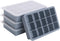 BECOKIT 2 Tbsp Silicone Freezer Molds - Perfect for Storing Garlic, Herbs, Ginger,