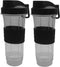Replacement 22oz Cup with To Go Lid, Compatible with Magic Bullet Juicer Models