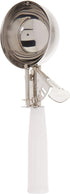Winco ICD-6 No.6 Ice Cream Disher, White Plastic Handle