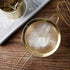 Stainless Steel Fine Mesh Oil Strainer, Golden Flour Sifter, Baking Tools, Medium Size