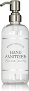 Refillable Clear PET Plastic 16 oz Empty Hand Sanitizer Bottle with Stainless
