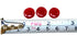 Rastogi Handicrafts Centerpieces - Glass Gems for Vase Fillers, Wedding Decoration Pebbles (Red)