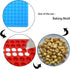 468-Cavity Mini Round Silicone Molds - Chocolate Drops Mold, Small Dog Treat Maker, Semi Sphere Gummy Candy Molds for