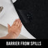 GORILLA GRIP LeakGuard Non-Adhesive Under Sink Mat - Waterproof Quick Dry Shelf Liner for Kitchen Cabinet, 24x24 Black
