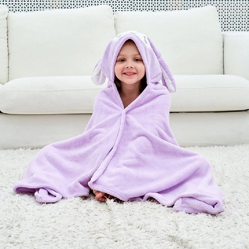 Vauwmsr Swimming 55" 28" Kids Hooded Beach Bath Towel Soft Toddlers Children Hooded Blanket Bathrobe Poncho Shower