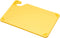 San Jamar Saf-T-Grip Plastic Cutting Board with Safety Hook, 6" x 9" x 0.375", Yellow
