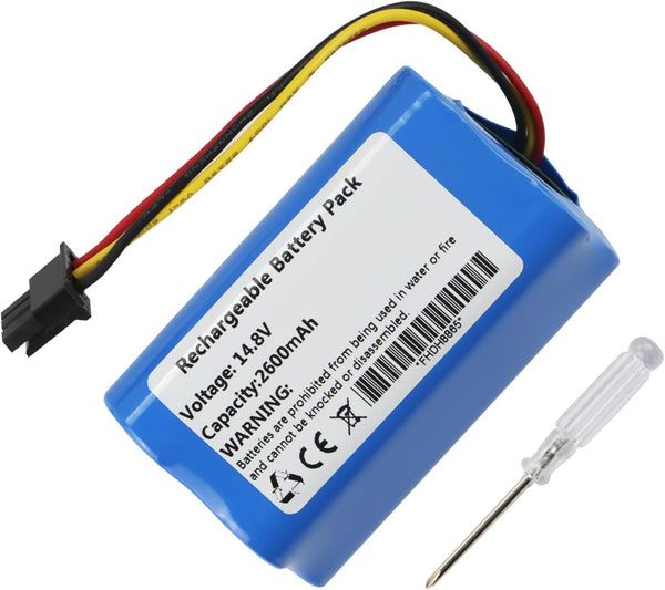 MULS 2600mAh GH28 Vacuum Battery Replacement for TAB-JD330WS, TAB-JD3F0S, TAB-QT330, TAB-T322 Plus, and more