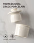 XELA Ceramic Butter Dish - French Butter Crock With Water Line - Keeps Your Butter Fresh and Spreadable - Speckled