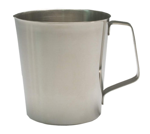 Grafco Measuring Beaker, 32 Oz Stainless Steel Graduated Beaker with Handle