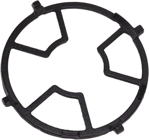 Cast Iron Wok, Non Slip Black Cast Iron Stove Rack for Frying Pans, Craft Pans, Carbon Steel Pans