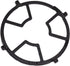Cast Iron Wok, Non Slip Black Cast Iron Stove Rack for Frying Pans, Craft Pans, Carbon Steel Pans