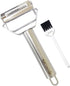 Ultra Sharp Vegetable Peeler - Stainless Steel 2 in 1 Julienne Vegetable Peeler - Perfect for Carrot Potato Cucumber,