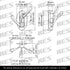 KES Solid Metal Swivel Hook - Heavy Duty Folding Swing Arm Triple Coat Hook, Brushed Nickel, A5060-2