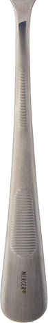 Mercer Culinary 18-8 Stainless Steel Saucier Spoon, Tapered Spout, 8-1/2 Inch, Silver