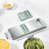 3-Blade 3-in-1) NACOLUS Mandoline Slicer for Kitchen,Stainless Steel Slicer Vegetable Cutter, Carrot Shredder, Kitchen