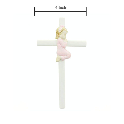 Roman Giftware Inc. Valencia Praying Girl, 7.5" H, Children's Gifts, New Baby, Durable, Religious