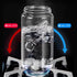 Matifaner Container(10 ozpack 1) Honey Dispenser No Drip, Maple Syrup Dispenser, Olecranon design, automatic