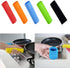 MroMax Silicone Hot Handle Holder, 6.1 Inch Non Slip Potholder for Cast Iron Pot, Blue, 3Pcs