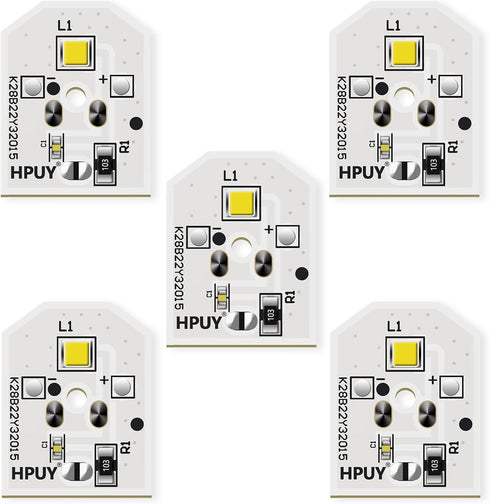 WR55X11132 Refrigerator LED Light WR55X25754 for GE, Replace WR55X30602 WR55X26486, 5PCS