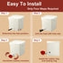 Aopchry 8 Pack Automatic Chicken Waterer, Red Chicken Water Feeder Cups Suitable for Various Poultry, Cup Body Deepened
