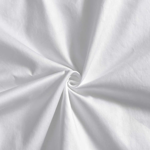 YAROO Body Pillow Cover 20" x 60", 100% Egyptian Cotton, Super Soft with Zipper, White