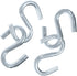 Paracord Planet - 4 Packs S Shaped Hooks, 3/8 Inch Thick, 3 Inches Long