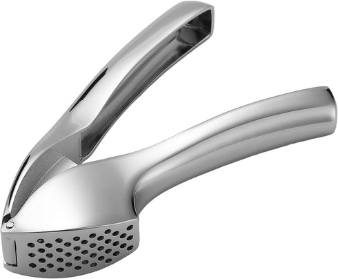 Houlime Garlic Press Crusher - Rust-Proof, Easy to Clean, Easy-Squeeze Professional Garlic Mincer