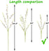 Silk Flowers in Bulk, 10 Pcs Artificial Orchids (Each 20”) for Wedding Party Home Office Decoration
