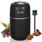 Electric Coffee Grinder for Beans, Spices, Herbs, Grains, Nuts - 2.8 oz, Stainless Steel Blades, Black