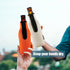 12oz 330ml 4PC Pack Beer Sleeve Insulators Standard Bottle Cooler Covers Zip-up Jacket Holder Non-slip Thick Neoprene