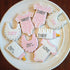 Twinkle Twinkle Little Star Themed Cookie Cutters, 7 Pack Baby Shower Baking Molds, Stainless Steel Biscuit Cutter Set