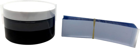 Clear Perforated Shrink Band - 50 Pack Fits 2 1/2" - 2 3/4" Jars for 8 Ounce Tall & 4 Ounce Short Mason Jars