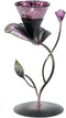 Gifts & Decor Lilac Lily Pad Tealight Candleholder, Centerpiece Stand