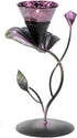 Gifts & Decor Lilac Lily Pad Tealight Candleholder, Centerpiece Stand